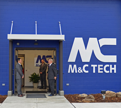 M&C Tech Entrance