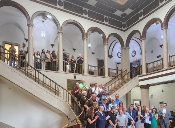 Daviess County Courthouse Ribbon Cutting Celebrates Historic Renovation photo